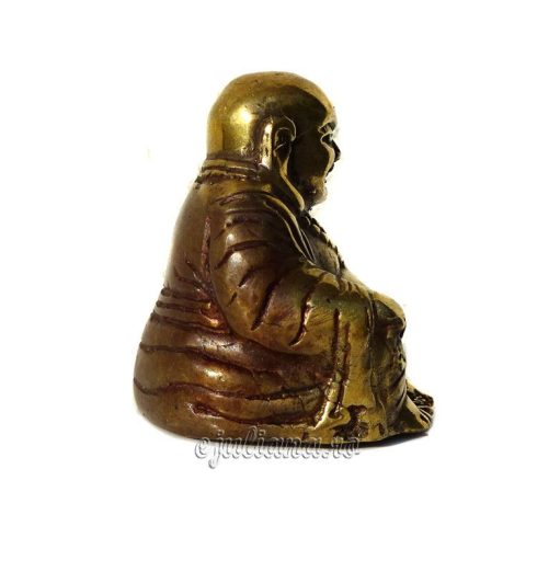 Buda de bronz statueta antichizata feng shui