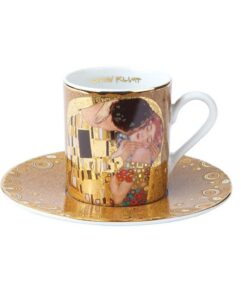 Set cesti espresso portelan fin Gustav Klimt
