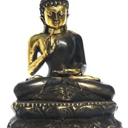 Buddha statueta antichizata alama patinata