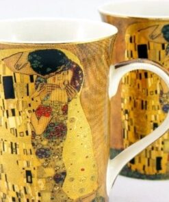 Doua cani de cafea Gustave Klimt
