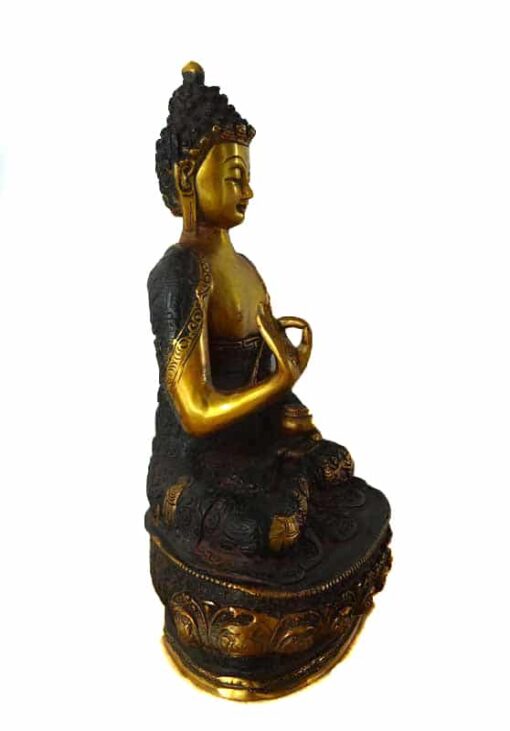 Statueta Buddha de bronz
