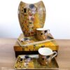 Cesti de espresso vaza Gustave Klimt