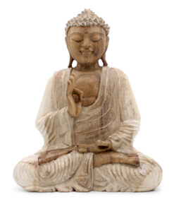 Statueta Buddha de lemn